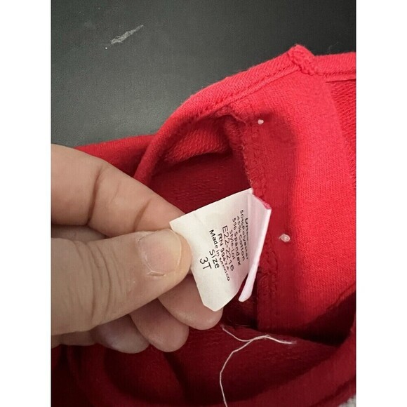 3 Girl’s Dresses Size 3T Toddler Ricrac & Ruffles Embroidered Christmas - Picture 11 of 13